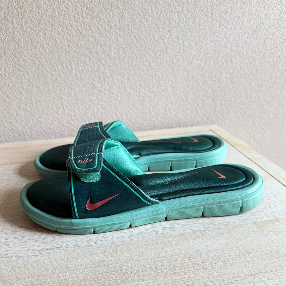 Nike Comfort Teal Slide Sandals